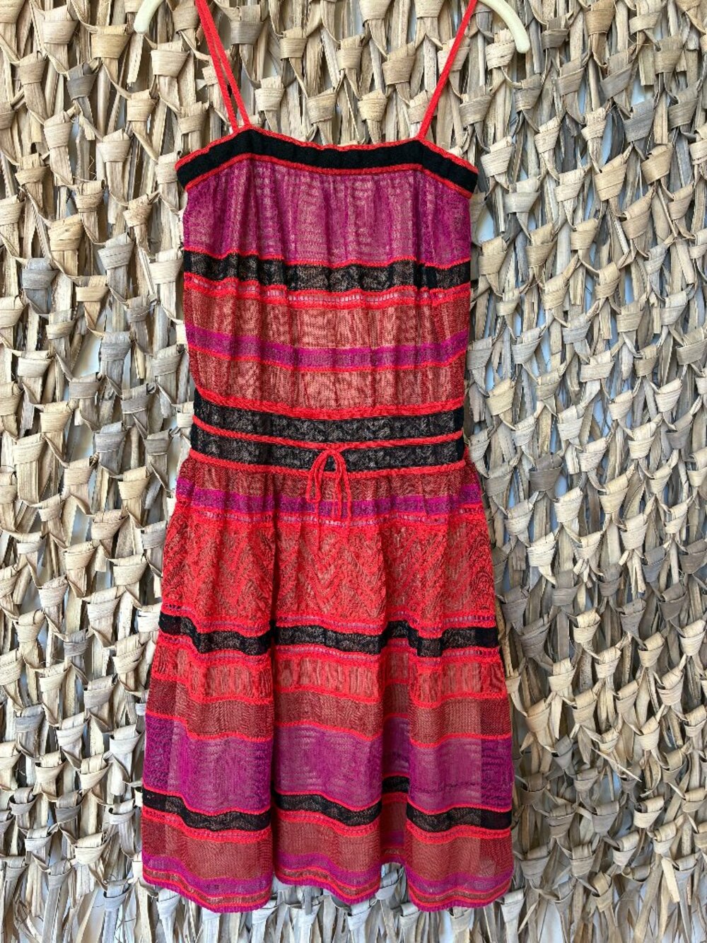 VINTAGE M Missoni Knit Mini Dress Sz. 46 Fits US 6-10